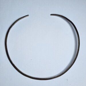 Mexican Sterling Silver Collar Choker Necklace 925 Solid Silver Tested